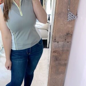 NVO grey athletic top size small
